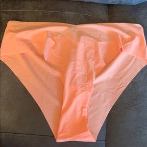 NWT VS cheeky neon orange no show xl undies
